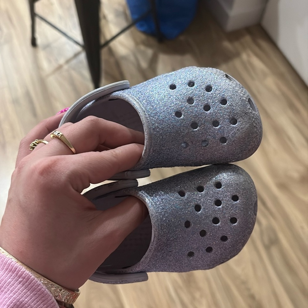 Glitter Crocs